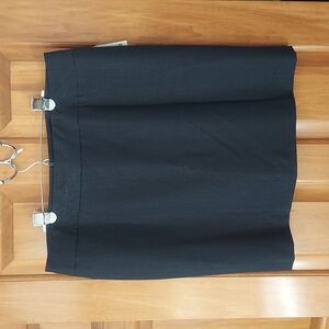 *🆕 George Career Black Denim Lined Stretchy Pencil Skirt, Plus Size 18, NEW